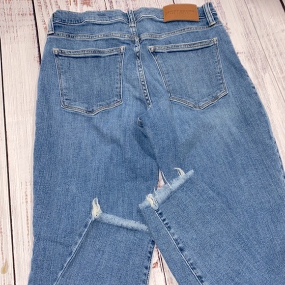 Lucky Brand jeans mid rise super skinny Ava raw hem size 6/28 ankle fit - Picture 9 of 9
